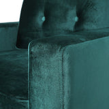 Hanlon Modern Glam Tufted Velvet Club Chair by Christopher Knight Home