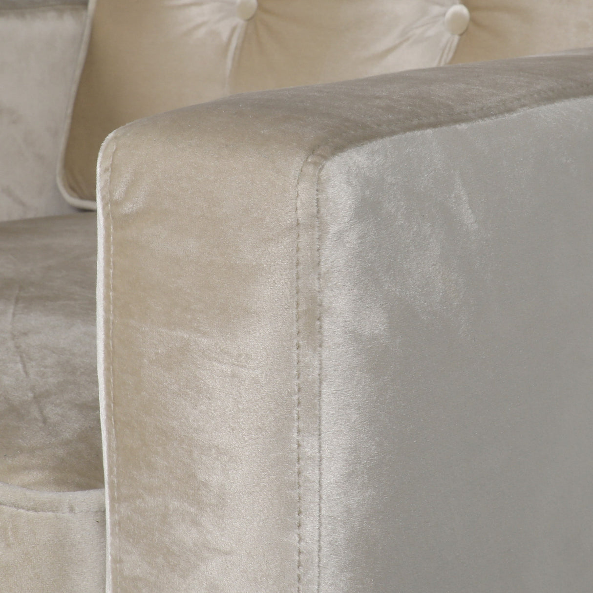 Hanlon Modern Glam Tufted Velvet Club Chair by Christopher Knight Home