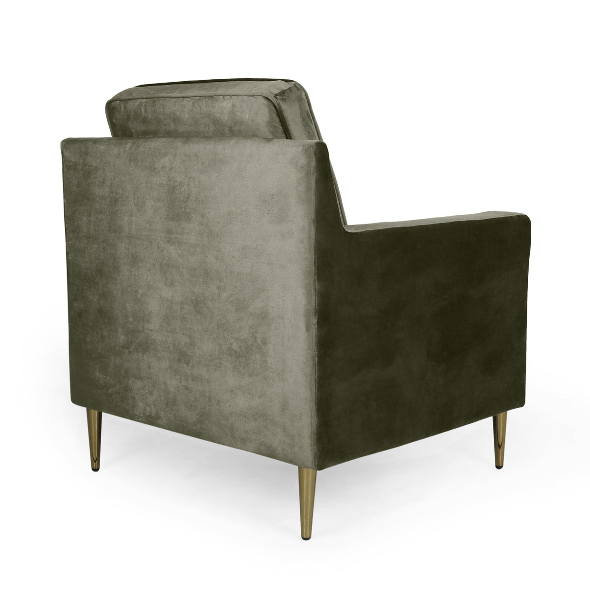 Hanlon Modern Glam Tufted Velvet Club Chair by Christopher Knight Home