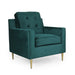 Hanlon Modern Glam Tufted Velvet Club Chair by Christopher Knight Home