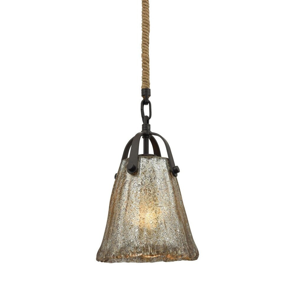 Hanson Esplanade - One Light Mini Pendant Oil Rubbed Bronze Finish