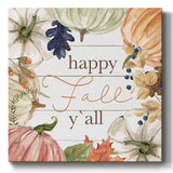 Happy Fall Y'All-Gallery Wrapped Canvas