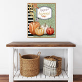 Happy Harvest by Elizabeth Tyndall Framed Canvas Wall Art Print