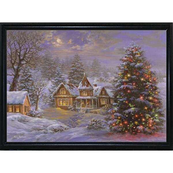 Happy Holidays-NICBOE124122 Print 23.75"x34" by Nicky Boehme