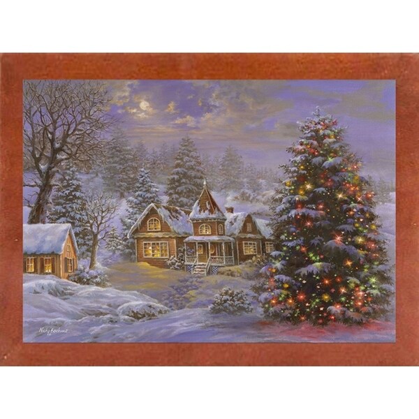 Happy Holidays-NICBOE124122 Print 23.75"x34" by Nicky Boehme