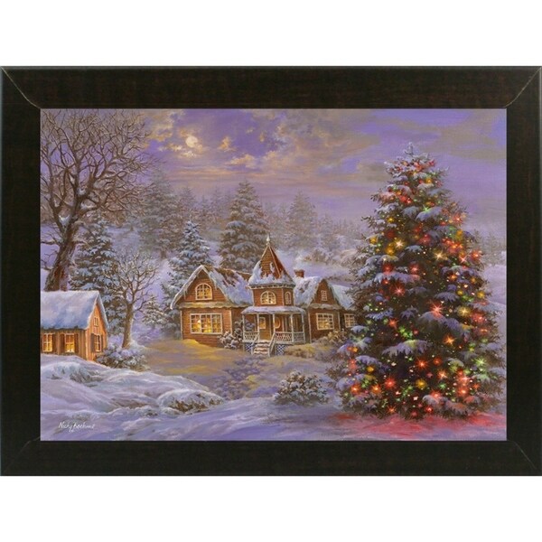 Happy Holidays-NICBOE124122 Print 23.75"x34" by Nicky Boehme