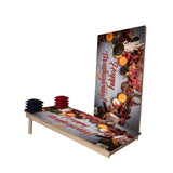 Happy Thanksgiving Cornhole Set w Carry Case