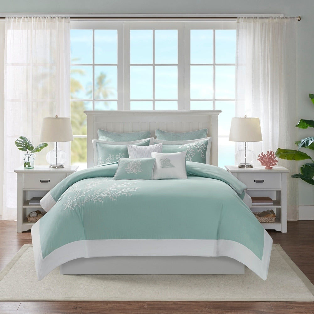 Harbor House Coastline Aqua Euro Sham