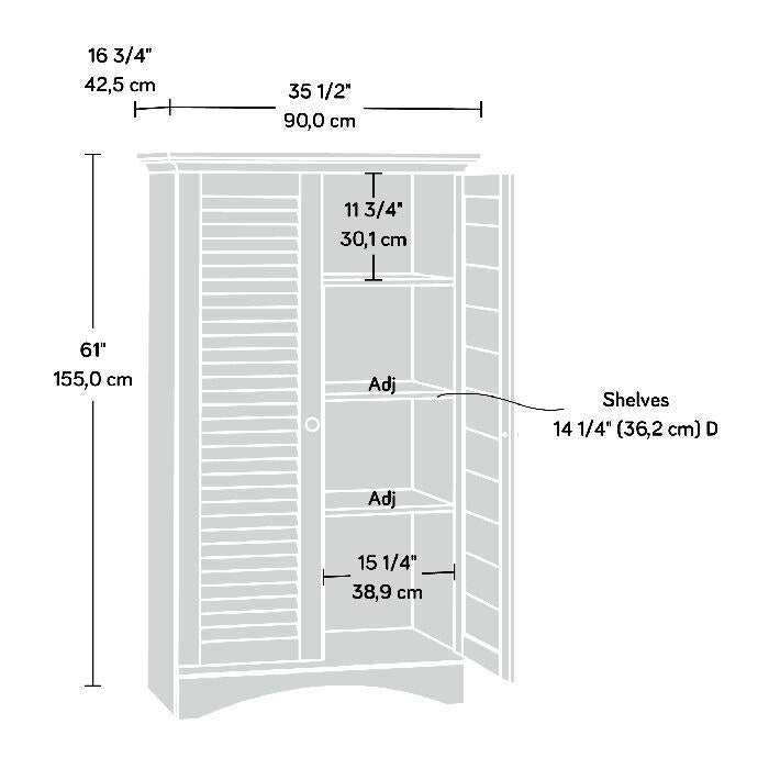 Harbor View Storage Cabinet