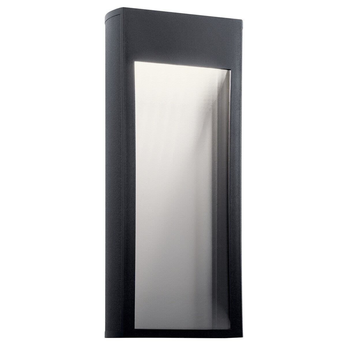 Harbur Lighting LED Outdoor Wall Mount Ryo Textured Black - Exact Size