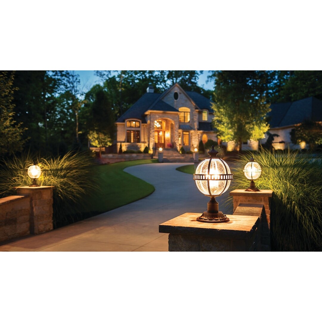 Harbur Lighting Two Light Outdoor Wall Mount Lyndon Architectural B - Exact Size