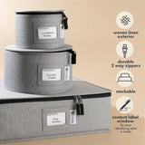 Hard Shell China Storage Containers 5-Piece Set Moving Boxes for Dinnerware, Glasses, Plates, Mugs and Saucers