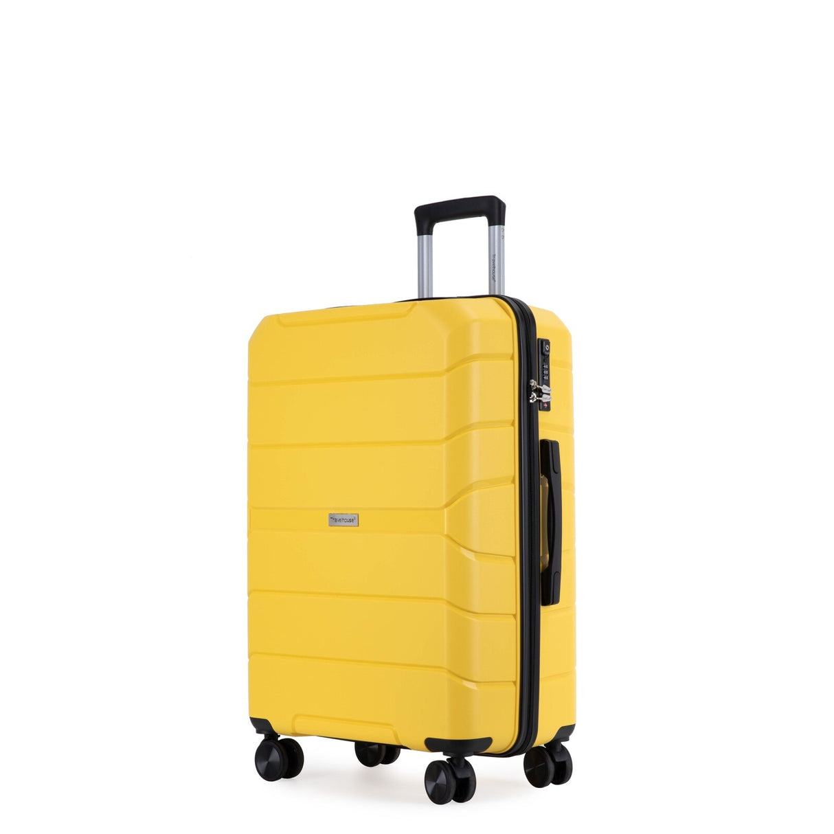 Hardshell Suitcase Spinner Wheels PP Luggage Sets Lightweight Durable Suitcase with TSA Lock,3-Piece Set (20/24/28)