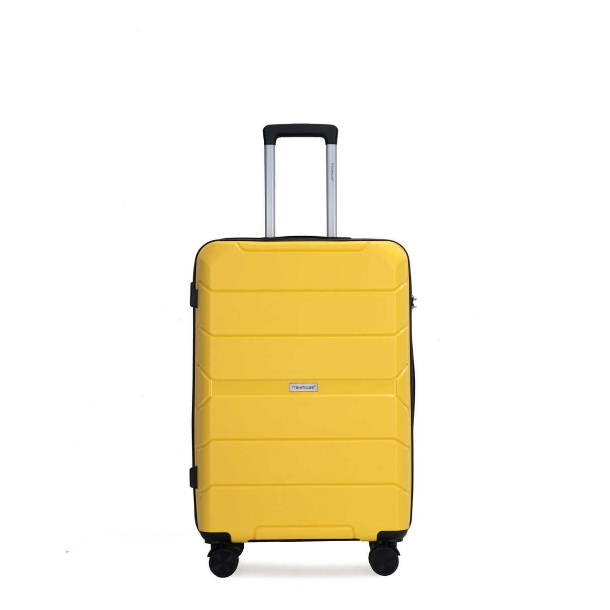 Hardshell Suitcase Spinner Wheels PP Luggage Sets Lightweight Durable Suitcase with TSA Lock,3-Piece Set (20/24/28)