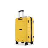 Hardshell Suitcase Spinner Wheels PP Luggage Sets Lightweight Durable Suitcase with TSA Lock,3-Piece Set (20/24/28)