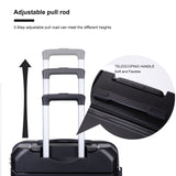 Hardshell Suitcase Spinner Wheels PP Luggage Sets Lightweight Durable Suitcase with TSA Lock,3-Piece Set (20/24/28)