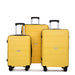 Hardshell Suitcase Spinner Wheels PP Luggage Sets Lightweight Durable Suitcase with TSA Lock,3-Piece Set (20/24/28)