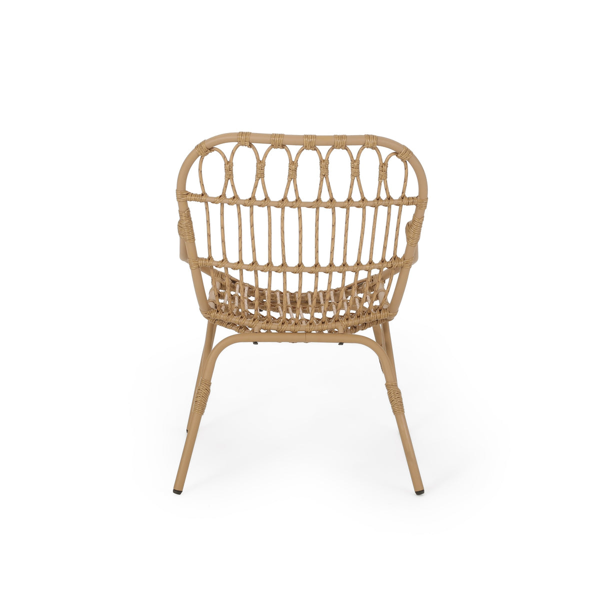 Harlem Wicker Outdoor Accent Chairs by Christopher Knight Home