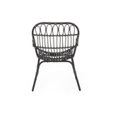 Harlem Wicker Outdoor Accent Chairs by Christopher Knight Home