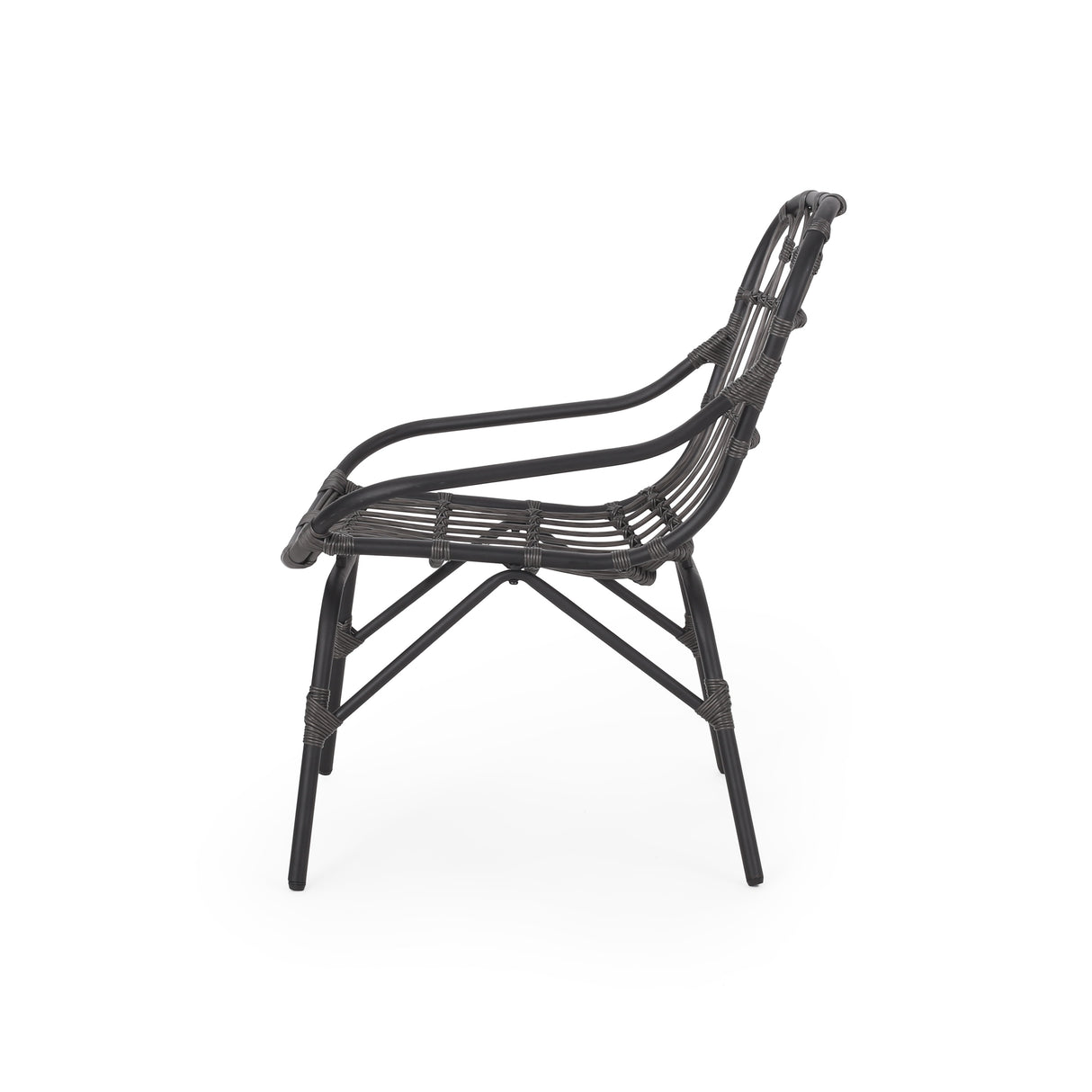 Harlem Wicker Outdoor Accent Chairs by Christopher Knight Home