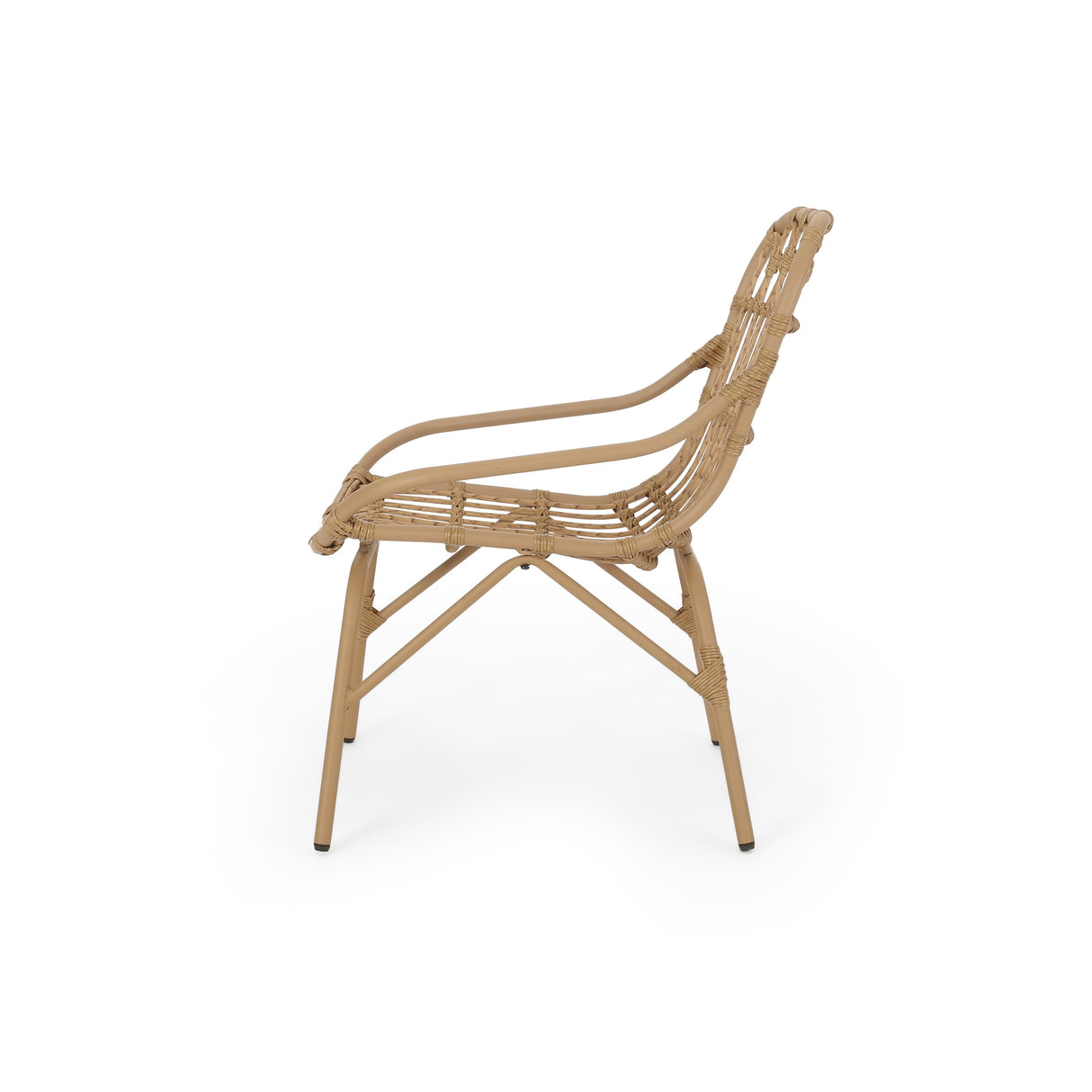 Harlem Wicker Outdoor Accent Chairs by Christopher Knight Home