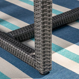 Harlowe Outdoor 7 Piece Wicker Dining Set with Cushions by Christopher Knight Home