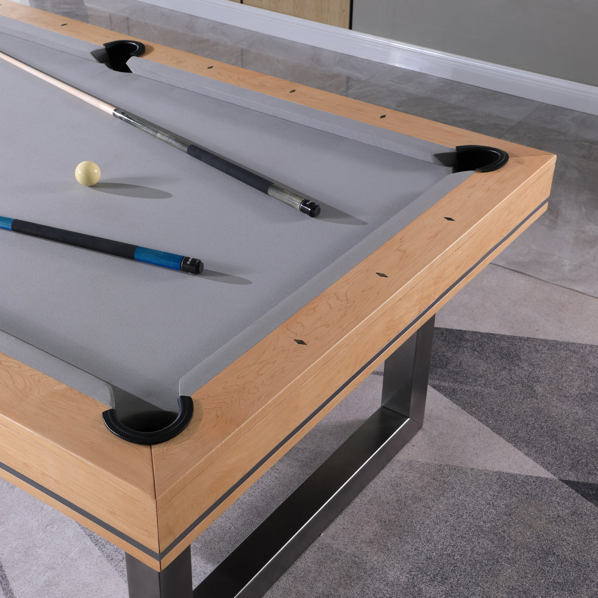 Harmony Maple 8ft Billiard Slate Bed Pool Table