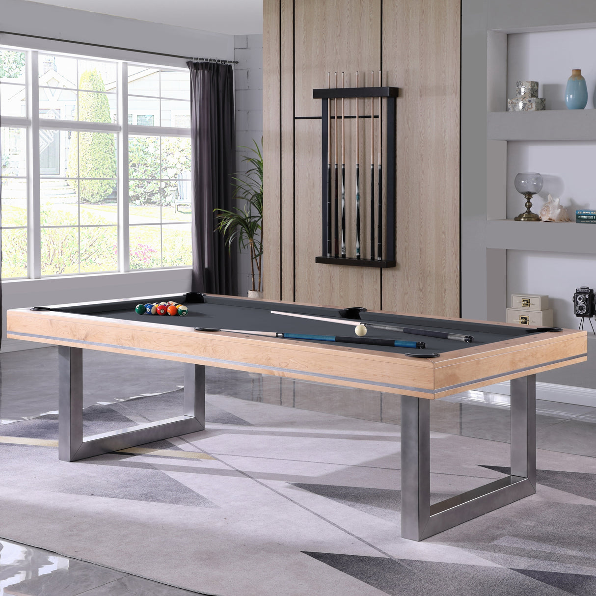 Harmony Maple 8ft Billiard Slate Bed Pool Table