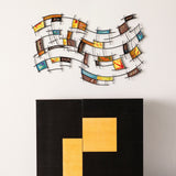 SEI Furniture Abstract Metal Wall Art