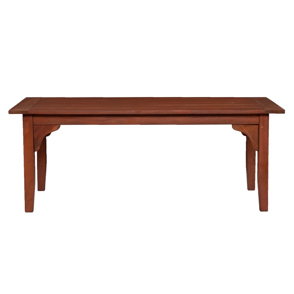 SEI Furniture Ashley Hardwood Outdoor Coffee Table