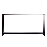 SEI Furniture Glenn Narrow Metal Console Table