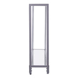 SEI Furniture Glenn Narrow Metal Console Table