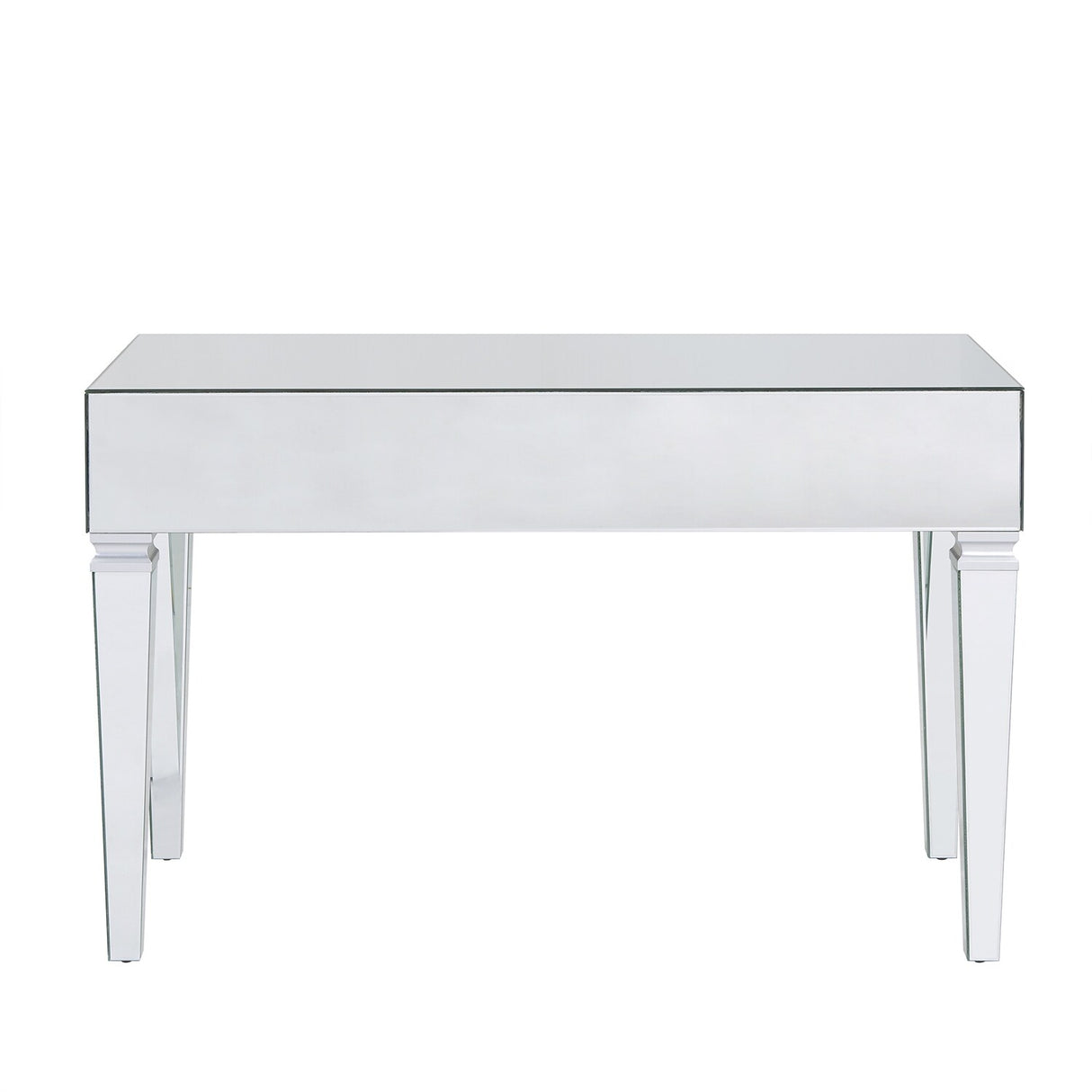 Dakota Silver Mirrored Desk