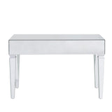 Dakota Silver Mirrored Desk