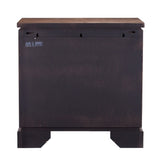 Carbon Loft Ostwald Antiqued Whiskey Maple Double-drawer Nightstand
