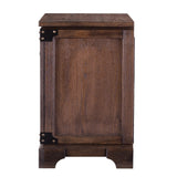 Carbon Loft Ostwald Antiqued Whiskey Maple Double-drawer Nightstand