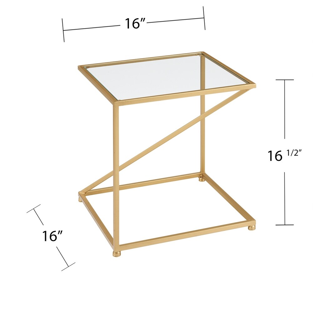 Silver Orchid Hill 2-piece Accent Table Set