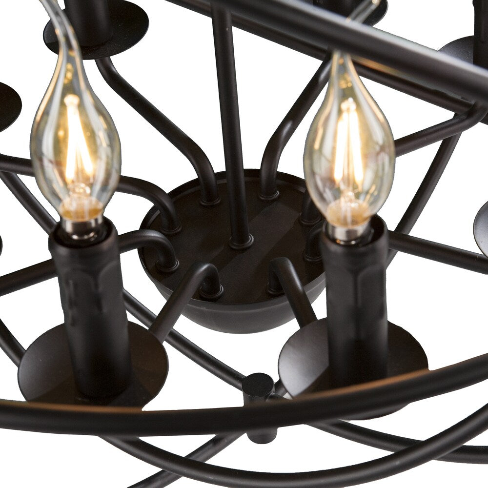SEI Furniture Stilo 8-Light Atomic Globe Pendant Lamp