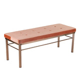 Verget Art Deco Glam Velvet Bench
