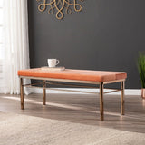 Verget Art Deco Glam Velvet Bench