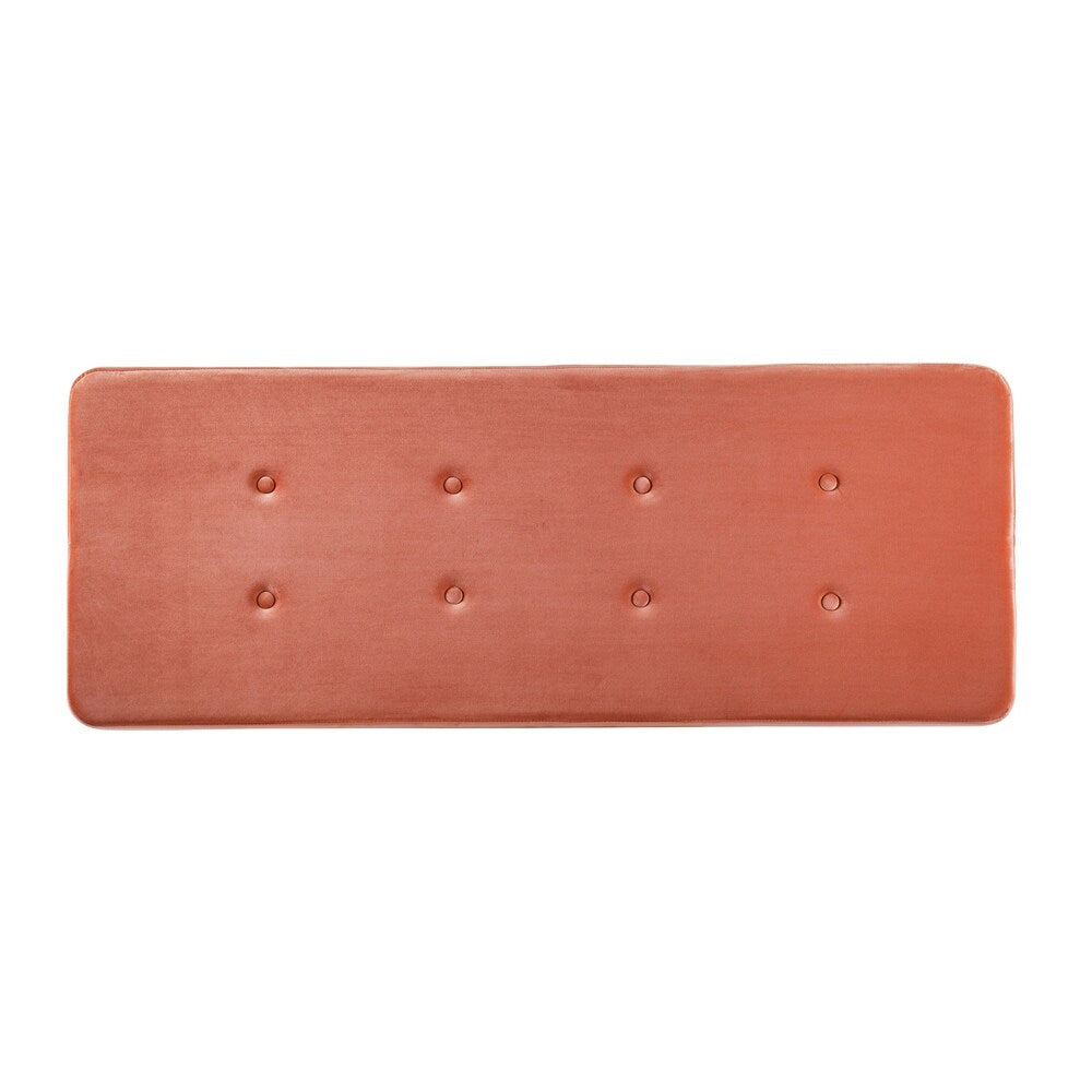 Verget Art Deco Glam Velvet Bench