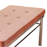 Verget Art Deco Glam Velvet Bench