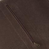 Harper Genuine Leather Pouf