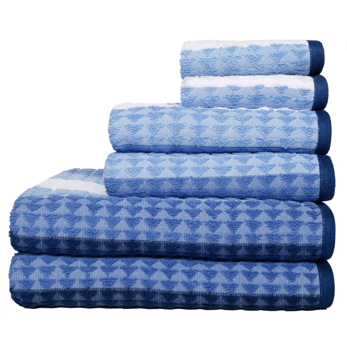 Harper Riley Brayson Stripe - 6 Piece Towel Set