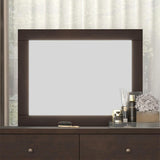 Harper & Bright Designs Vintage Dresser Mirror Rich Brown