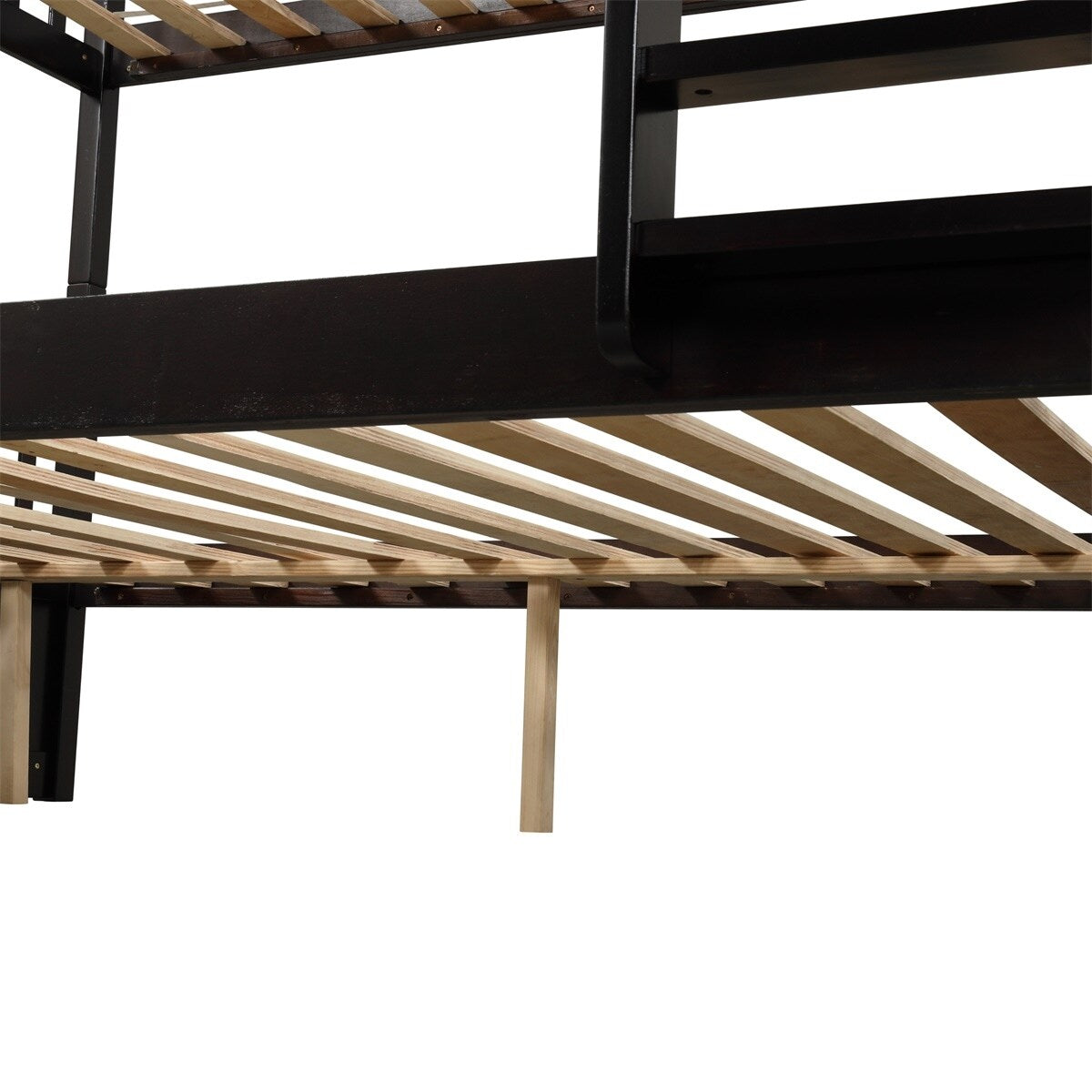Harper & Bright Full-over-Full Detachable Bunk Bed w/ Twin Trundle