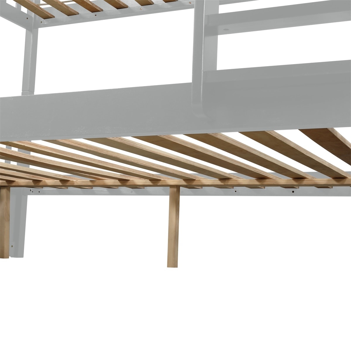 Harper & Bright Full-over-Full Detachable Bunk Bed w/ Twin Trundle