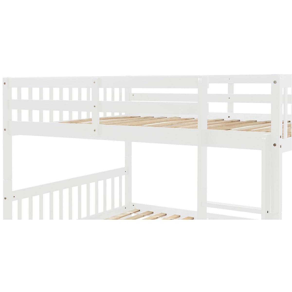 Harper & Bright Full-over-Full Detachable Bunk Bed w/ Twin Trundle