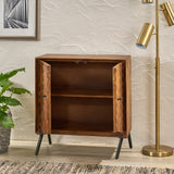 Harrington Mid-Century Mango Wood Sideboard by Christopher Knight Home