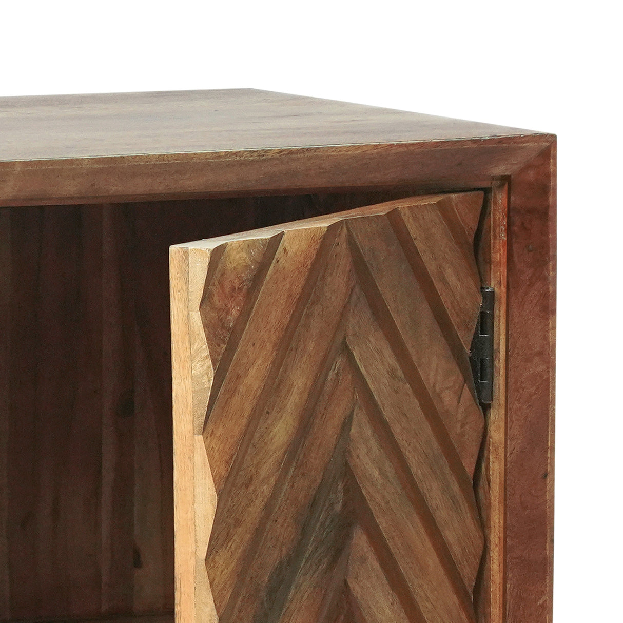 Harrington Mid-Century Mango Wood Sideboard by Christopher Knight Home
